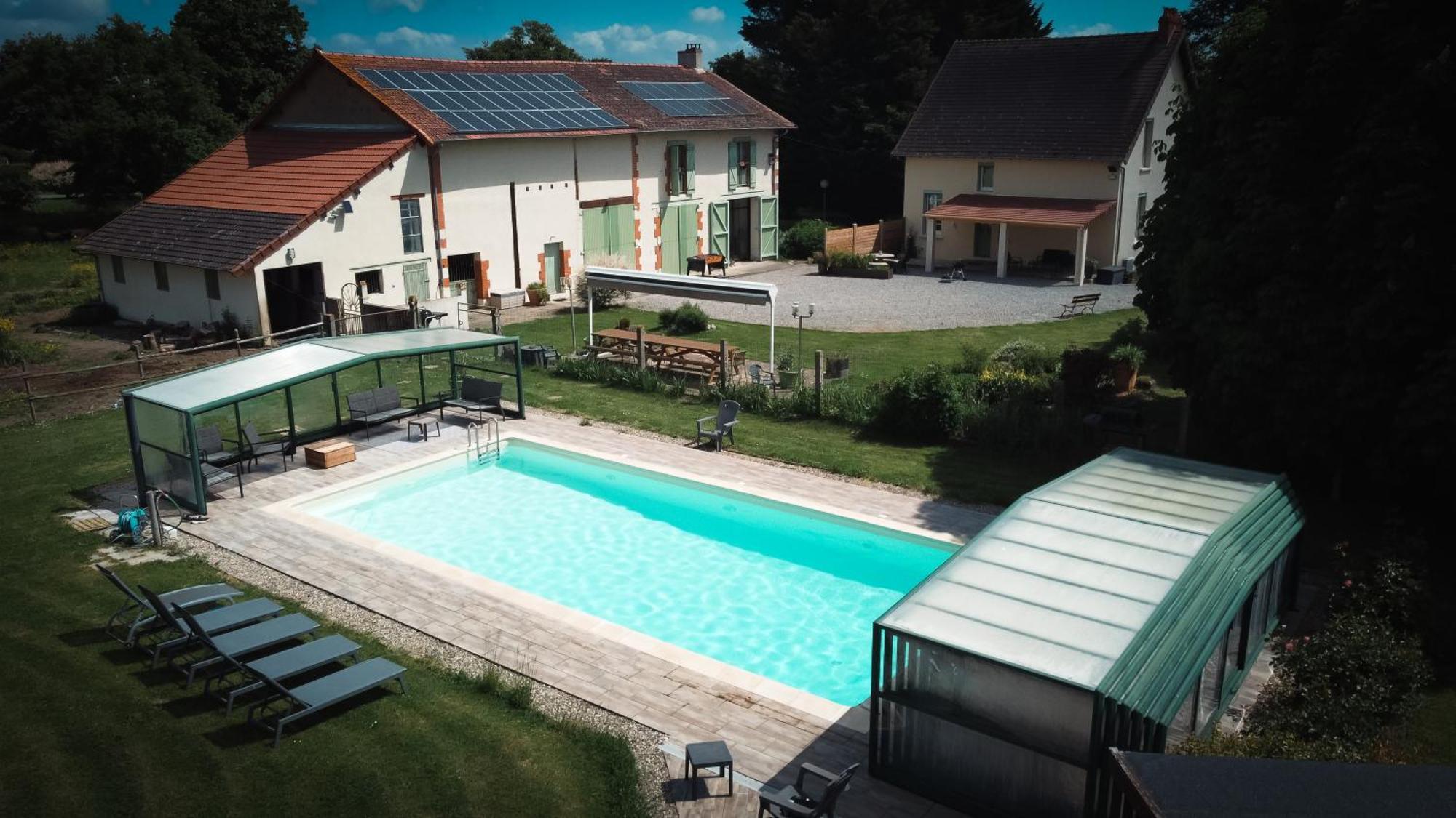 Bed and Breakfast Les Malvaux Huriel Exteriér fotografie