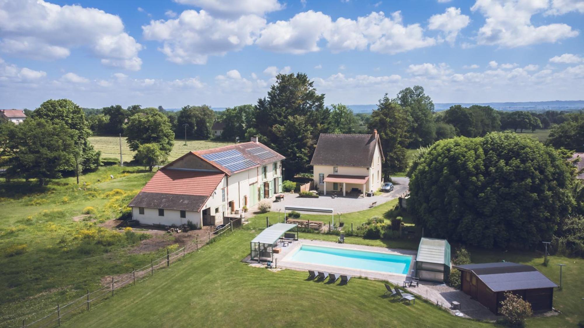 Bed and Breakfast Les Malvaux Huriel Exteriér fotografie
